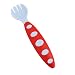 Lalang Kids Baby Training Fork and Spoon Travel Eating Set with Carry Case (grey)