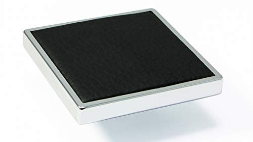 Preisvergleich Produktbild LGM-Beschlag Möbelgriff Gangelt, Modern, Kunststoff metallisiert - Chrom glänzend, 60 mm x 60 mm x 26 mm, LA 16 mm, 44964