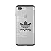 Produktbild adidas Originals Clear Case Handyhülle für Apple iPhone 7+/8+ Gunmetal Logo