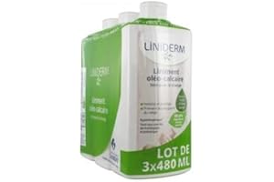 Gilbert Liniderm Öl-Kalkstein-Liniment, 3 x 480 ml