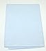 Blue Cot Bed/Junior Pillowcase - 40cm High x 60cm Wide - 100% Cotton - Made in the UK