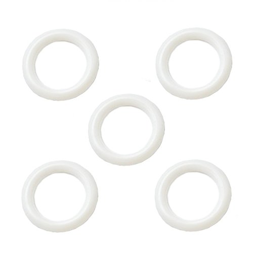 Bulk Hardware bh03544 15 mm Kunststoff Vorhang Ring – weiß (50 Stück)