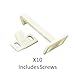10 x Child Safety Catch Child Lock Cupboard Door Drawer Lock Catches + Screws