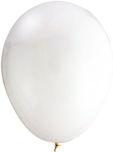 25 Balloons Large 12 INCH Shiney Gloss Finish in Many Colours (White)
