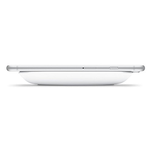 Belkin Boost Up Tappetino di Ricarica Rapida Wireless, 7.5W, Iphone X/8/8+ e Altri Dispositivi, Tecnologia Qi, Progettato in Collaborazione con Apple, Certificazione Qi, Caricatore Eu Incluso, Bianco