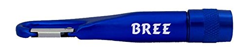 Price comparison product image Carabiner Flashlight with text Bree (first name / surname / nickname)