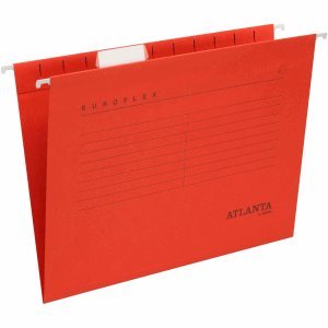 Preisvergleich Produktbild Atlanta 25 x Hängemappe Euroflex A4 Rot