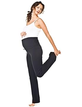 Bequeme Schwangerschaftshose, Baumwolle, Modell: FITNESS, Gr. S-XXL