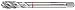 Produktbild Bohrcraft 41780301400 BOC-41780301400 Maschinen-Gewindebohrer Rotring DIN 376 HSS-E, M 14 RSP40 Split-Pack, 1 Stück, 1 V