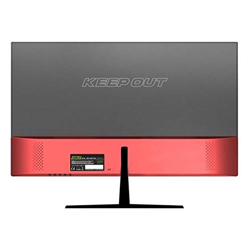 KeepOut XGM24 23 8  Full HD Negro  Rojo Pantalla para PC - Monitor  60 5 cm  23 8    1920 x 1080 Pixeles  Full HD  LED  5 ms  Negro  Rojo 
