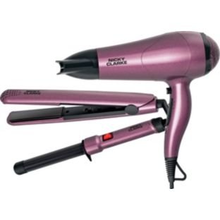 Nicky Clarke 3 Piece Hair Care Set - Pink (224772399)