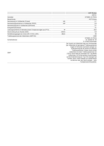 Stiebel Eltron Lokales Kompakt-Raumklimagerät ACP 29 plus, Einschlauch-Technik, EEK: A+ - 3