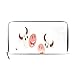Produktbild Weiß Kawaii Kuh Cartoon Lange Passport Clutch Geldbörsen Reißverschluss Geldbörse Tasche Handtasche Geld Organizer Tasche Kreditkarteninhaber Für Dame Frauen Mädchen Männer Reise Geschenk