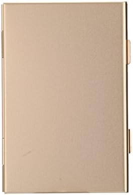 Aluminum Memory Card SIM Card Holder Micro-Sim Card Pin Storage Case Organizer for TF Card Gold