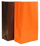 20 HALLOWEEN Thepaperbagstore (TM) PAPER PARTY BAGS (10 BLACK/10 ORANGE)