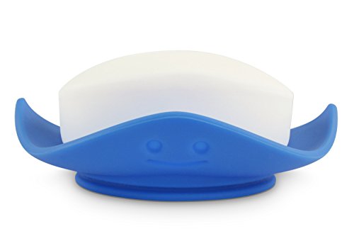 j-me JMESTING-BLU silvio der Rochen Seifenschale, silicone, 12 x 11,5 x 2,9 cm, blau - 4