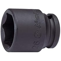 Hans 1/2 Zoll Steckschlüssel-Einsatz 32 Mm 6-kant - Für Schlagschrauber, Hochleistungsstahl
