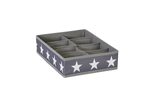 STORE.IT 671022 Wäschesortierer, Schubladen Organizer, Schrank Organizer, Polyester, 33x24x8cm, 8 Fächer - 2