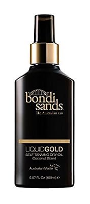 Bondi Sands- Liquid Gold Self Tanning Dry Oil Provides a Longer Lasting Tan and Skin Hydration (150ML)