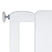Safetots Chunky Wooden Pressure Fit Stair Gate 74 - 97 cm, (74 - 81cm) White