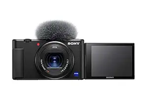 Sony Digital Vlog Camera ZV-1 Only (Compact, Video Eye AF, Flip Screen, in-Built Microphone, 4K Vlogging Camera and Content Creation)  Black