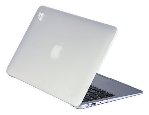 Gecko Macbook Air 11" Clip On Case - Milch-Weiss - trendige Farben / perfekter Schutz in der Farbe milch-weiss / frozen white geeignet für Macbook Air 11,6" (Typ A1370 und A1465)