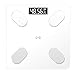 Produktbild MA87 Digitale Personenwaagen USB Gewichtsskala Körperfettwaage Smart Digital Bathroom Wireless Weight Scale (Weiß)