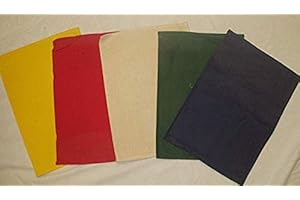 CASH BAGS Pack of 5 Heavy Duty Cotton Canvas Cash, Change, Money, Coin, Fruit Machine, Sorting Bags