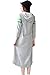 Bearsland Maternity Women's Breastfeeding Sweater Dress Nursing Plaids Hoodie