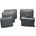 Produktbild 5PCS Waterproof Clothes Storage Bags Packing Cube Travel Luggage Organizer Bag (Grey)