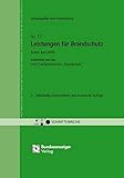 Leistungen für Brandschutz AHO, Heft 17: erarbeitet von der AHO-Fachkommission 