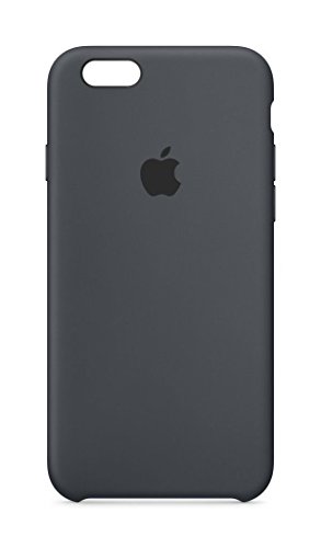Manzana De Silicona Caso Mkxj2Zm   A Gris Carb  n para El iPhone 6S Plus