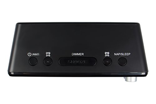 AudioAffairs Radiowecker mit PLL UKW Lautsprecher, 2 Weckzeiten mit Snooze-, Nap- und Sleep-Timer – Nur erhältlich auf Amazon.de - 4