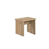 0585/45 Bank-45 Edelbuche Buche Dekor Hocker Sitzhocker Sitzbank BxHxT ca. 45 x 47 x 37 cm - 2