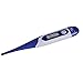 Produktbild Pawaca Digitales Fieberthermometer mit Flexibler und Vergoldeter Messspitze Baby Thermometer Instant Lesen Schnell Präzis für Körpertemperatur Messung Im Mund, Unter Der Achsel mit LCD Anzeige