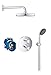Produktbild Grohe Precision Trend Thermostatset, Duschsystem, 34611001