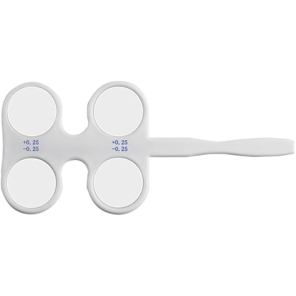 PLASTIC OPTOMETRY FLIPPER Vision Test Lens Confirmation An Fittings