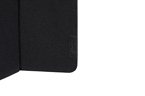 RIVACASE Kunstledertasche für Tablets bis 11.6“ – Hochwertiges Case mit Universal Clips zur Befestigung und gepolsterten Seiten – Schwarz - 3