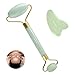 Produktbild Jade Roller Massagegerät, HIDARLING Gesicht abnehmen und bewegen Massagegerät Werkzeug Gesichtsmassage, Rücken, Körperhaut, Gua Sha Set (Grün)