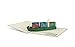 Produktbild Diese-Klappkarten 3D Maritimes Originelle Containerschiff 3D Pop-Up Karte | Schiff | Reise | Grußkarte | Gutscheinkarte mit Umschlag B10