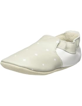 Bobux Baby Mädchen Hellgrün mit Weißen Kreuzen Slipper