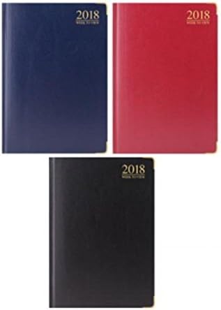 Tallon2023 A5 Week-to-View Hardback Diary Planner - Assorted Colours (Supplier Code 3183)