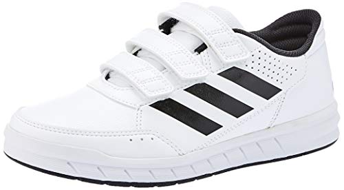 adidas AltaSport Cf K Gymnastics Shoes, (FTWR White/Core Black), 13.5 UK Child