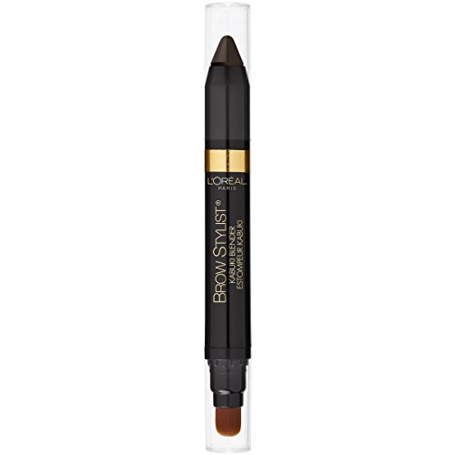 L'Oreal Paris Cosmetics Brow Stylist Kabuki Blender, Dark Brunette, 0.05 Ounce
