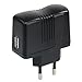 Produktbild 2 Amp usb 2 Pin Mains Ladegerät - Schwarz