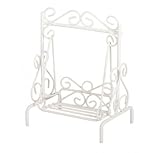 weiß Rayher Hobby 46238102 Hollywoodschaukel, weiß, 7x5x9cm, SB-Btl 1Stück