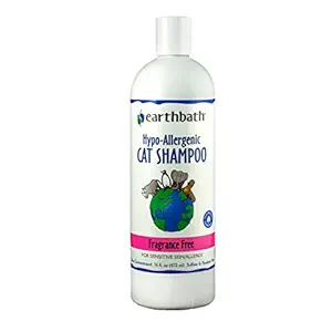 Earthbath Hypo-Allergenic Cat Shampoo, 16 oz