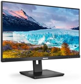 Philips 275S1AE Monitor 27 pollici WQHD, 75Hz, IPS, 4ms GtG, altezza regolabile, Speakers (2560x1440 HDMI 1x 1.4 DP 1x 1.2) nero