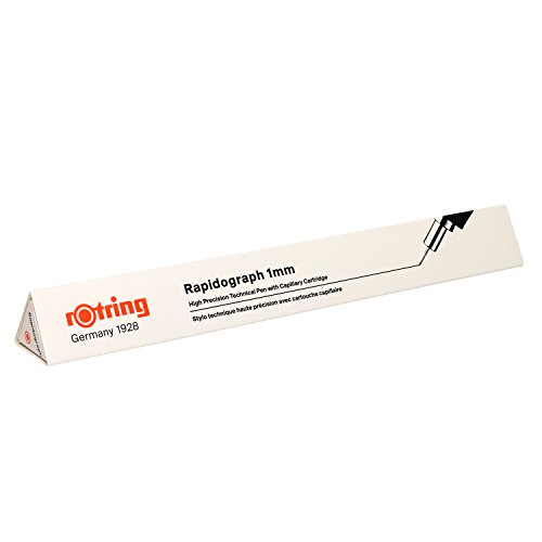 Rotring rapidograph Tuschefüller, Strichstärke 1.0 mm - 4