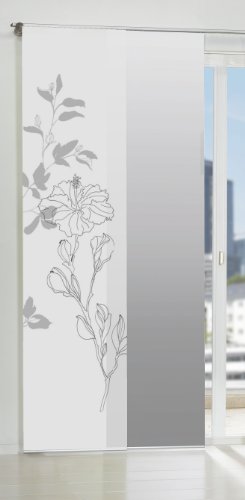 Home Fashion 86136-703 Schiebevorhang Digitaldruck „Messina“, Dekostoff 245 x 60 cm - 2